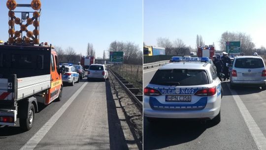 Niebezpieczne zdarzenie z udziałem policjantów