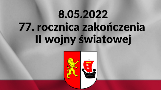 Obchody 77. rocznicy zakończenia II wojny światowej w Pruszczu Gdańskim