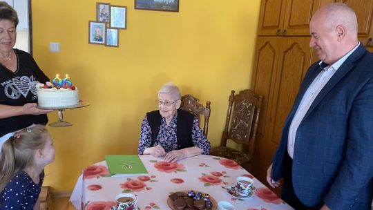 Pani Irena skończyła 96 lat!