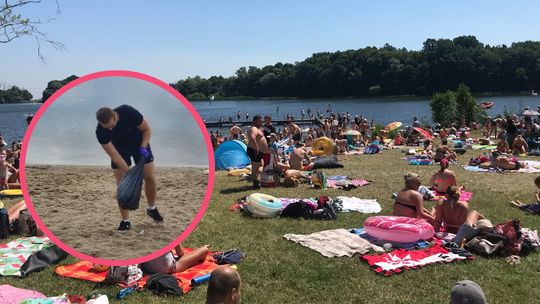 Plażowicze zapominają o śmieciach