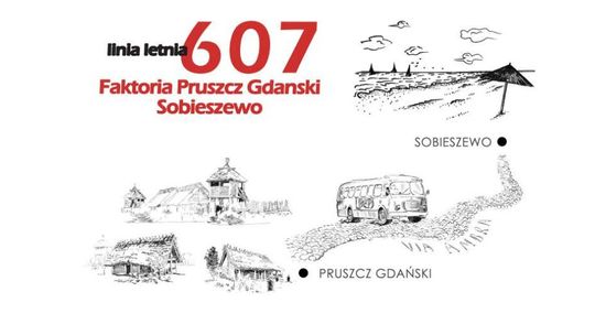 Rusza wakacyjna linia 607 Pruszcz Gdański - Sobieszewo