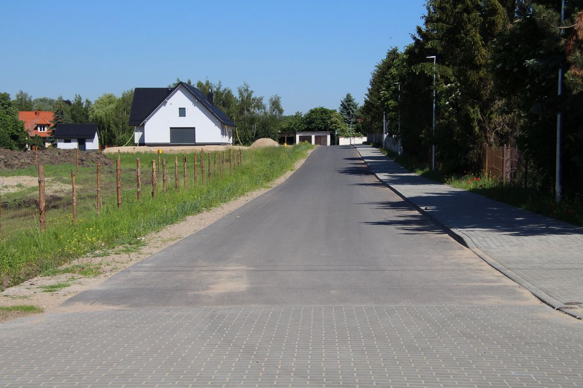 Dobiegła końca budowa ulicy Starosty w Łęgowie