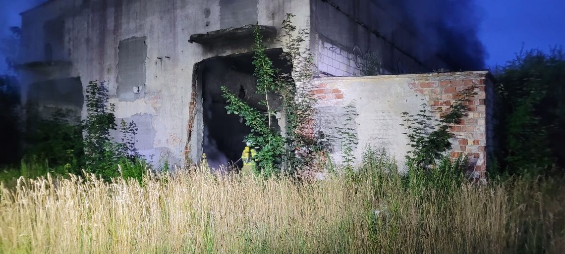 Kolejne podpalenie w pustostanie w Cedrach Małych