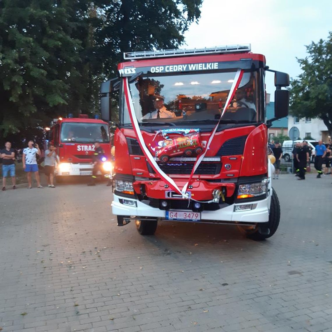 OSP Cedry Wielkie mają nowy wóz [zdjęcia]